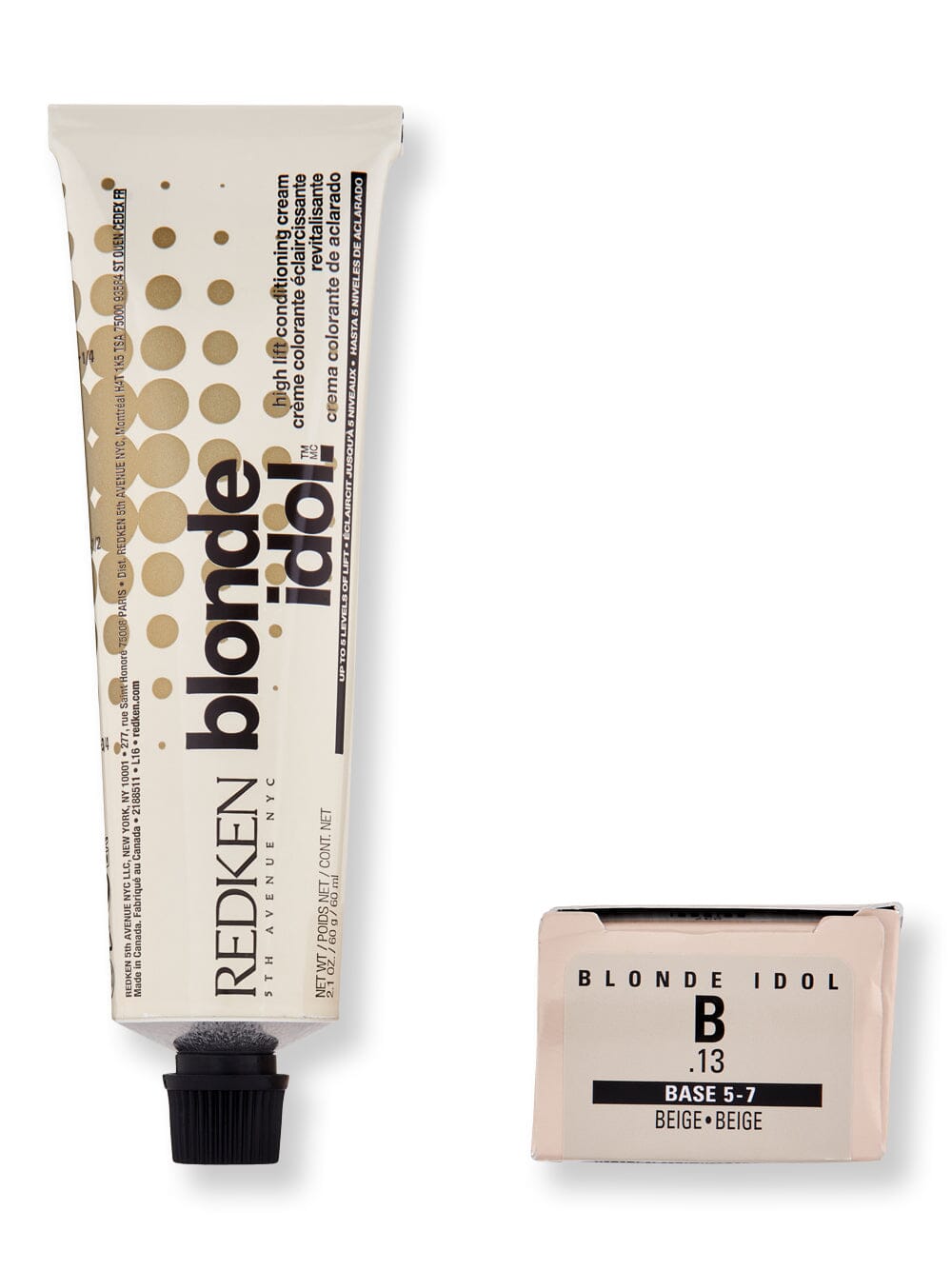 Redken Redken Blonde Idol High Lift Conditioning Cream Haircolor Hair Color Beige 