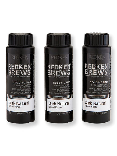 Redken Redken Brews Color Camo 2N Dark Natural 3 ct 2 oz Hair Color 