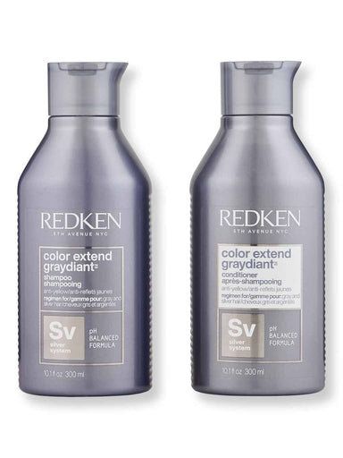 Redken Redken Color Extend Graydiant Shampoo & Conditioner 10.1 oz Hair Care Value Sets 