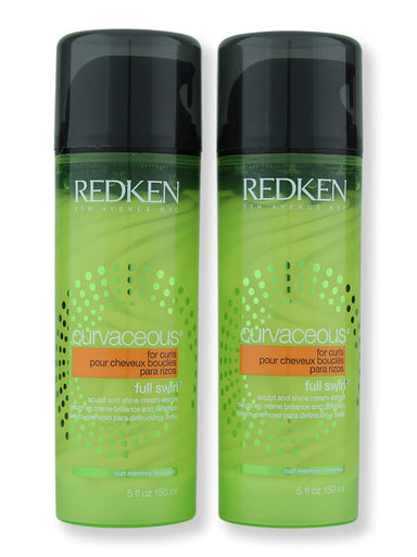 Redken Redken Curvaceous Full Swirl Curly & Wavy Hair Cream 2 ct 5 oz Styling Treatments 