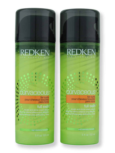 Redken Redken Curvaceous Full Swirl Curly & Wavy Hair Cream 2 ct 5 oz Styling Treatments 