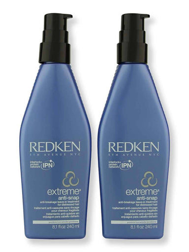 Redken Redken Extreme Anti-Snap Leave-In Treatment 2 ct 8.1 oz Hair & Scalp Repair 