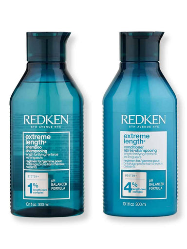 Redken Redken Extreme Length Shampoo & Conditioner 10.1 oz Hair Care Value Sets 