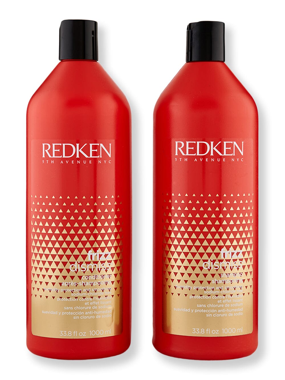 Redken Redken Frizz Dismiss Shampoo & Conditioner 33.8 oz Hair Care Value Sets 