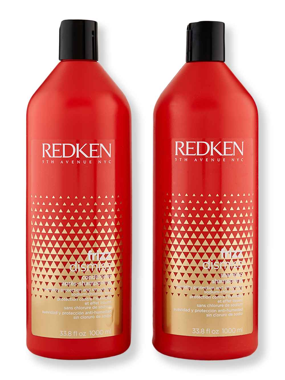 Redken Redken Frizz Dismiss Shampoo & Conditioner 33.8 oz Hair Care Value Sets 