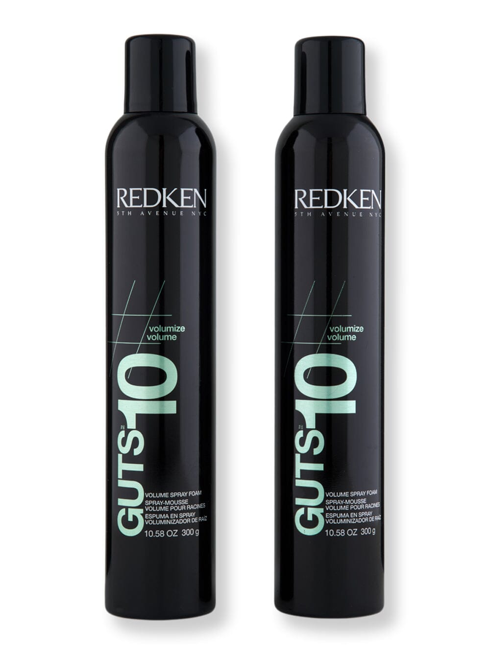 Redken Redken Guts 10 Volume Spray Foam 2 ct 10.58 oz Hair Sprays 