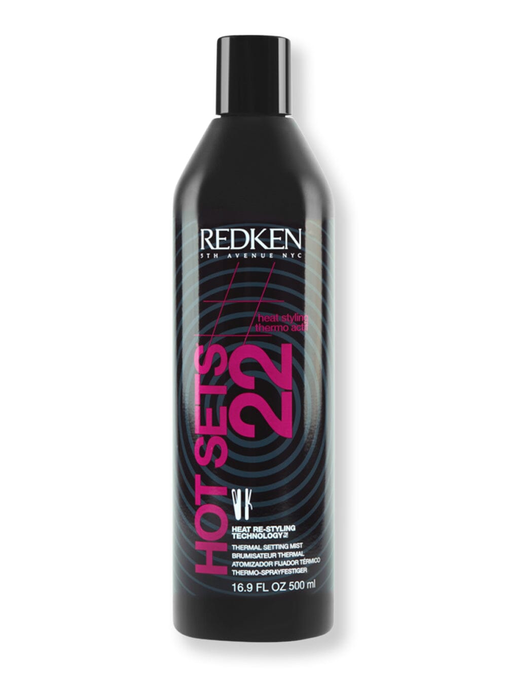 Redken Redken Hot Sets 22 Thermal Setting Mist Styling Treatments 16.9 oz / 500 ml 