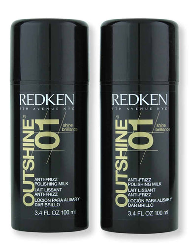 Redken Redken Outshine 01 Anti-Frizz Polishing Milk 2 ct 3.4 oz Styling Treatments 