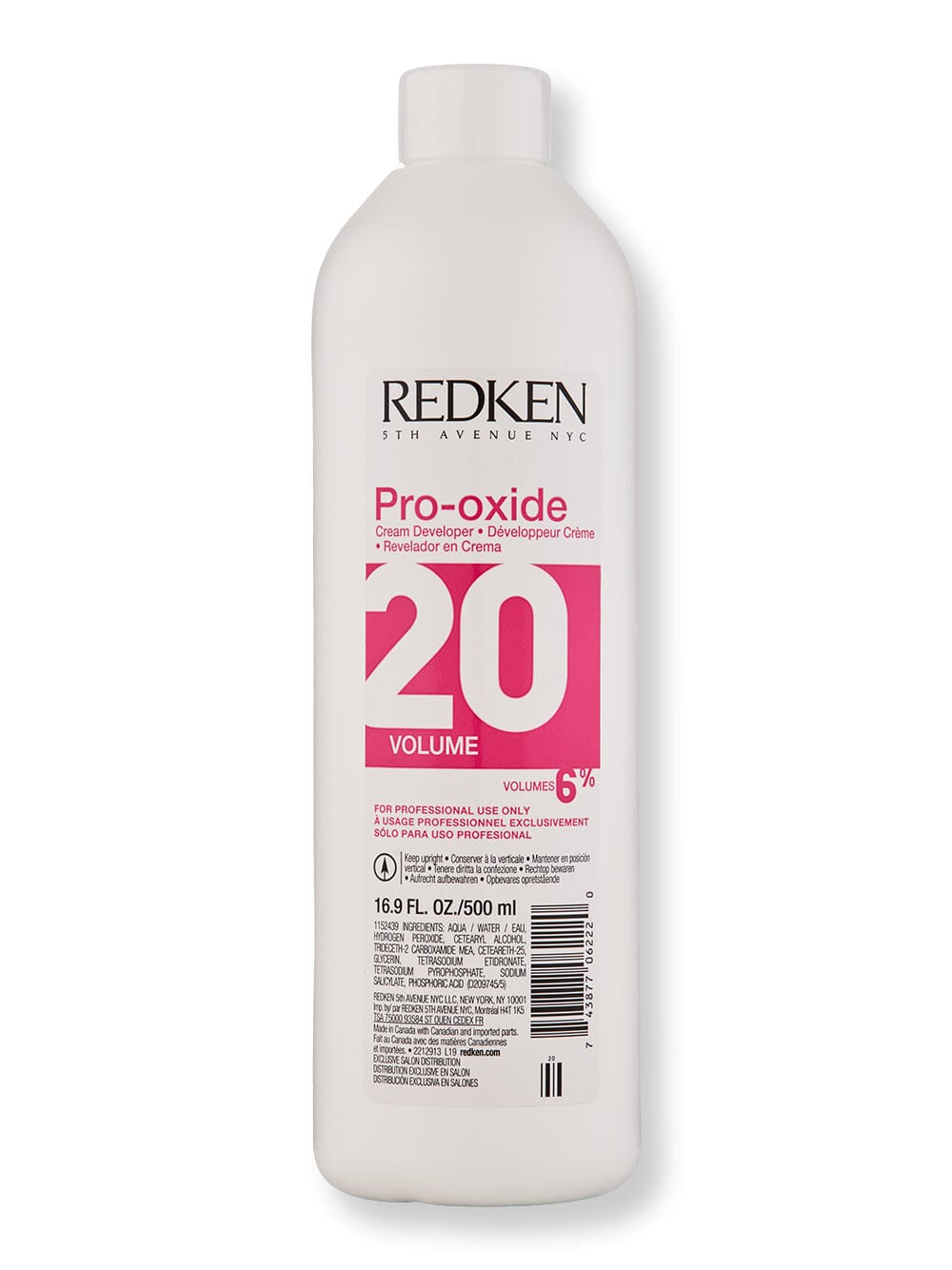 Redken Redken Pro-Oxide Cream Developer 20 Volume Hair Color 16 oz 