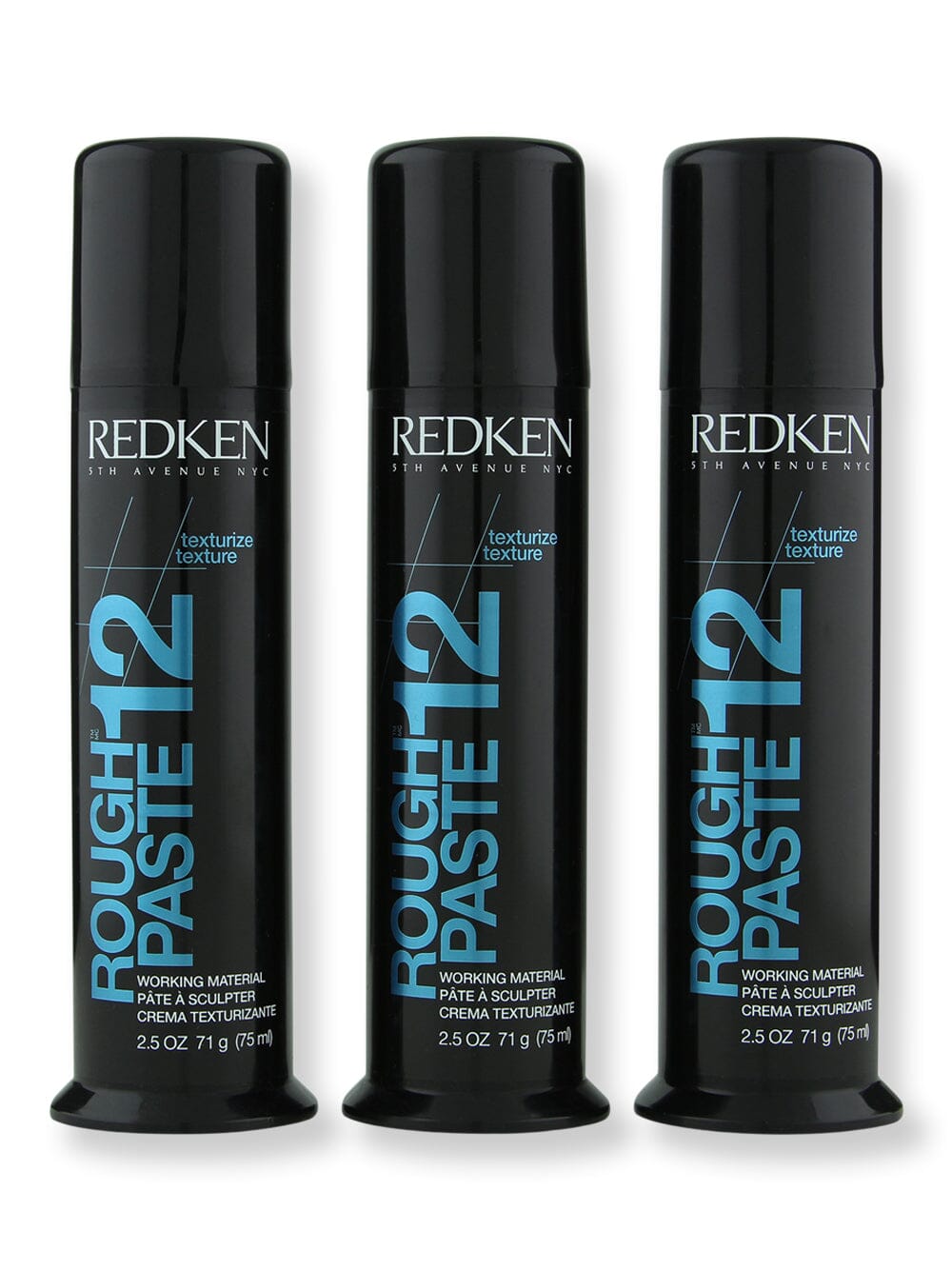 Redken Redken Rough Paste 12 Working Material 3 ct 2.5 oz Putties & Clays 