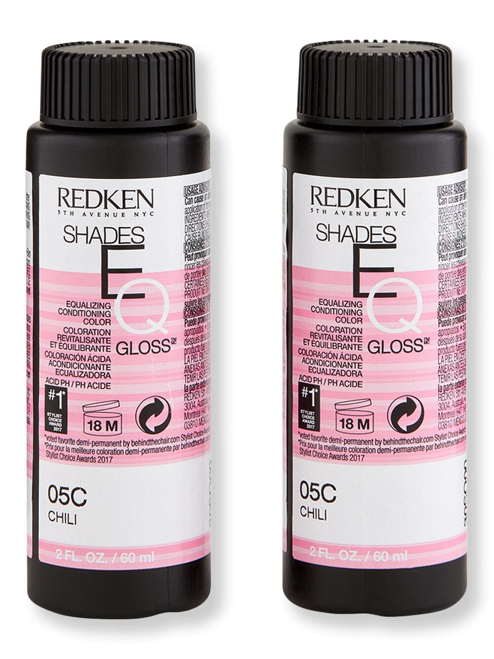 Redken Redken Shades EQ Gloss 05C Chili 2 ct 2 oz Hair Color 