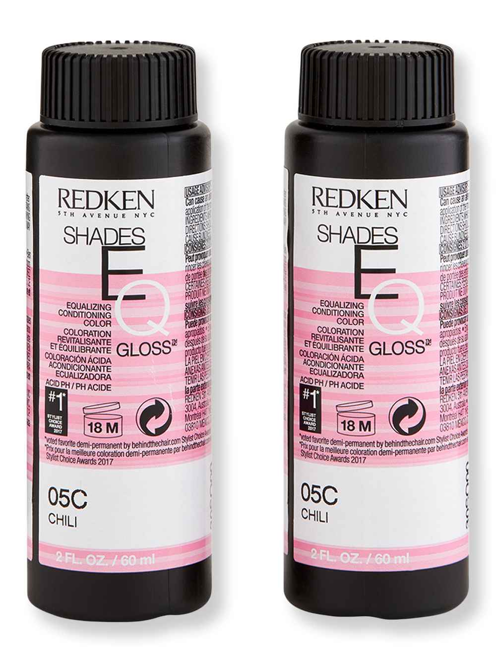 Redken Redken Shades EQ Gloss 05C Chili 2 ct 2 oz Hair Color 