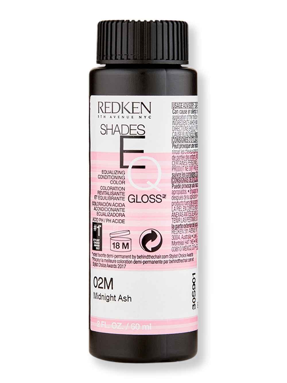 Redken Redken Shades EQ Gloss 2 oz 60 ml 02M Midnight Ash Hair Color 