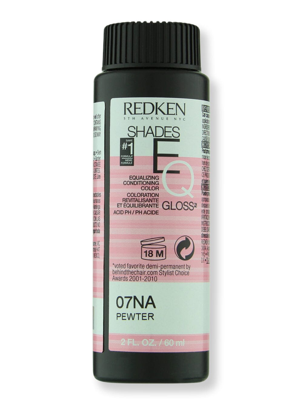 Redken Redken Shades EQ Gloss 2 oz 60 ml 07NA Pewter Hair Color 