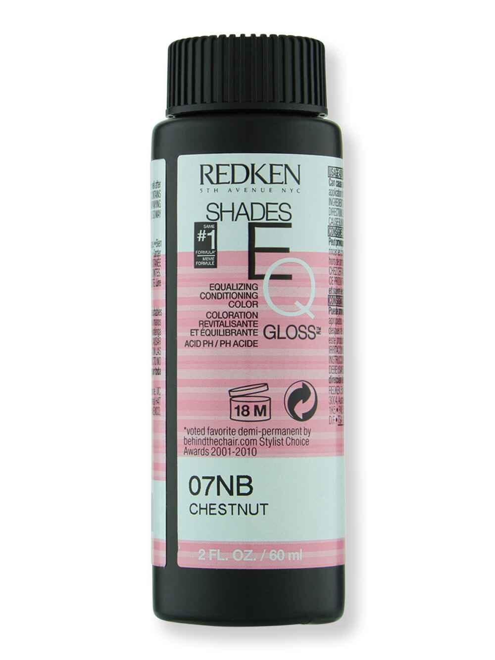 Redken Redken Shades EQ Gloss 2 oz 60 ml 07NB Chestnut Hair Color 