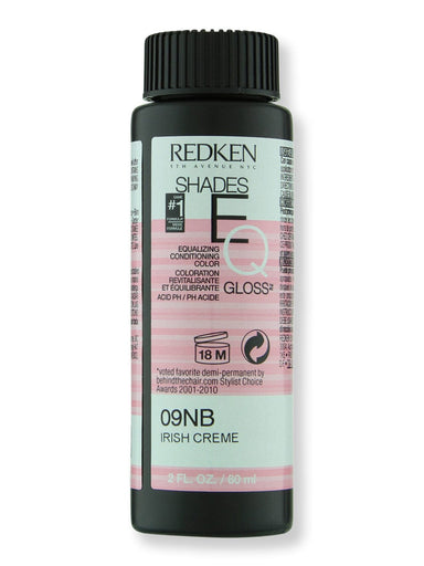 Redken Redken Shades EQ Gloss 2 oz 60 ml 09NB Irish Creme Hair Color 