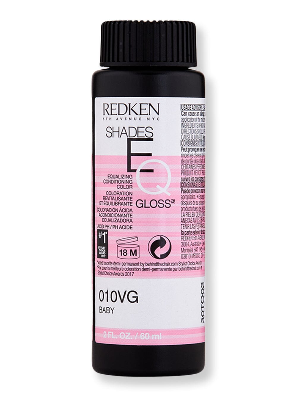 Redken Redken Shades EQ Gloss Hair Color 2 oz 010VG Baby 