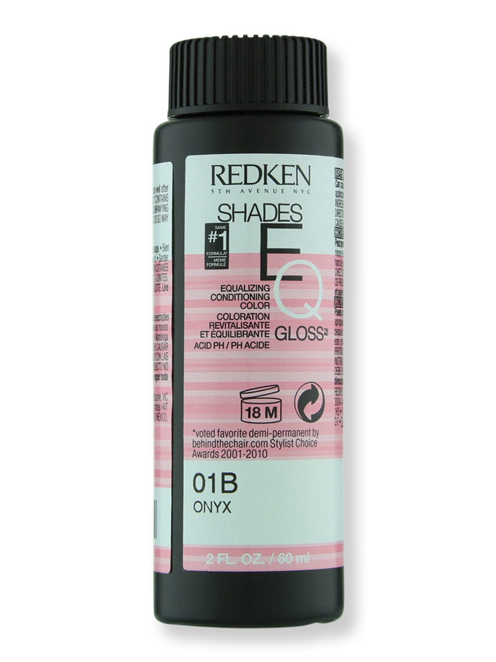 Redken Redken Shades EQ Gloss Hair Color 2 oz / 60 ml 01B Onyx 