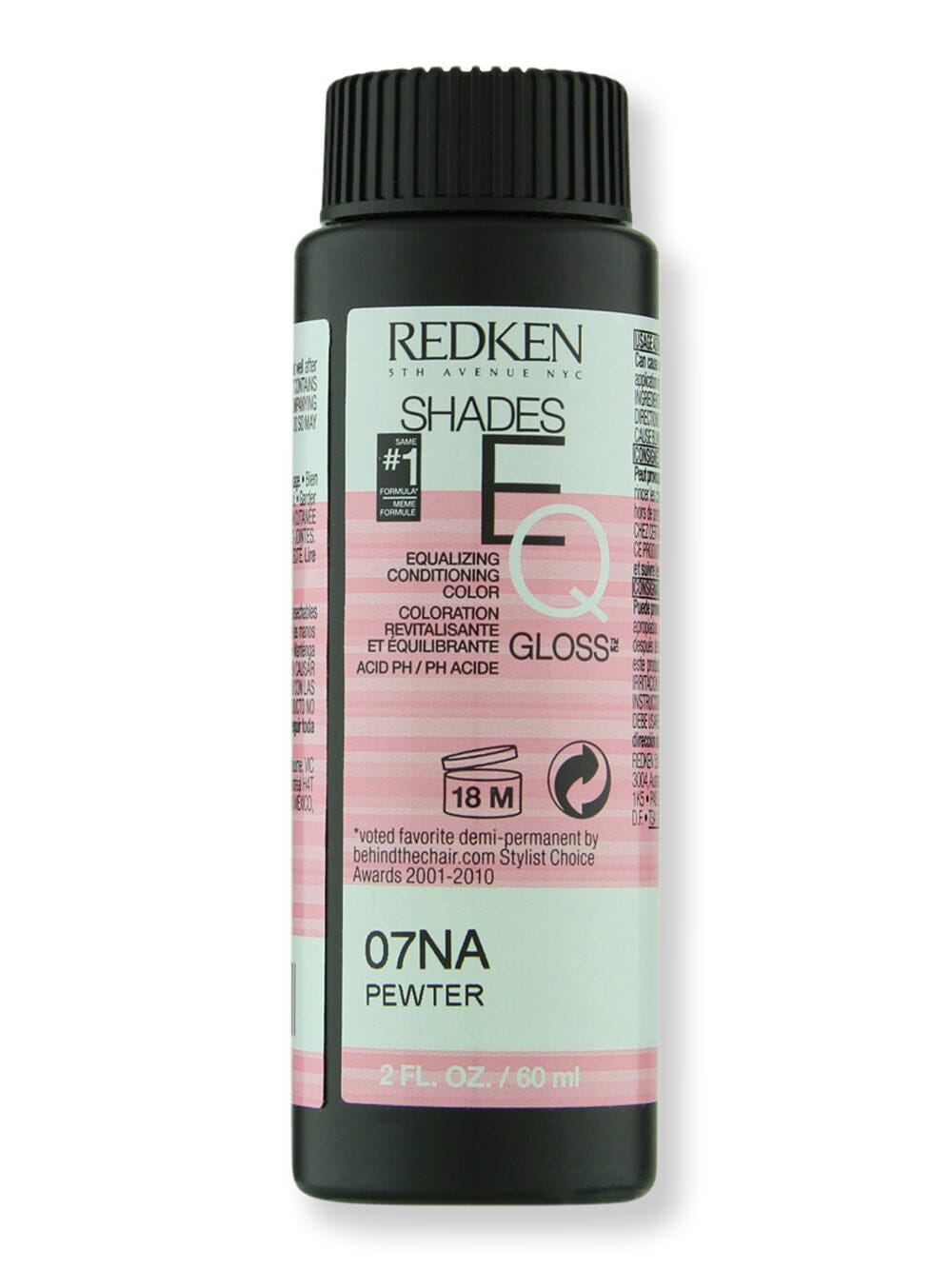 Redken Redken Shades EQ Gloss Hair Color 2 oz / 60 ml 07NA Pewter 