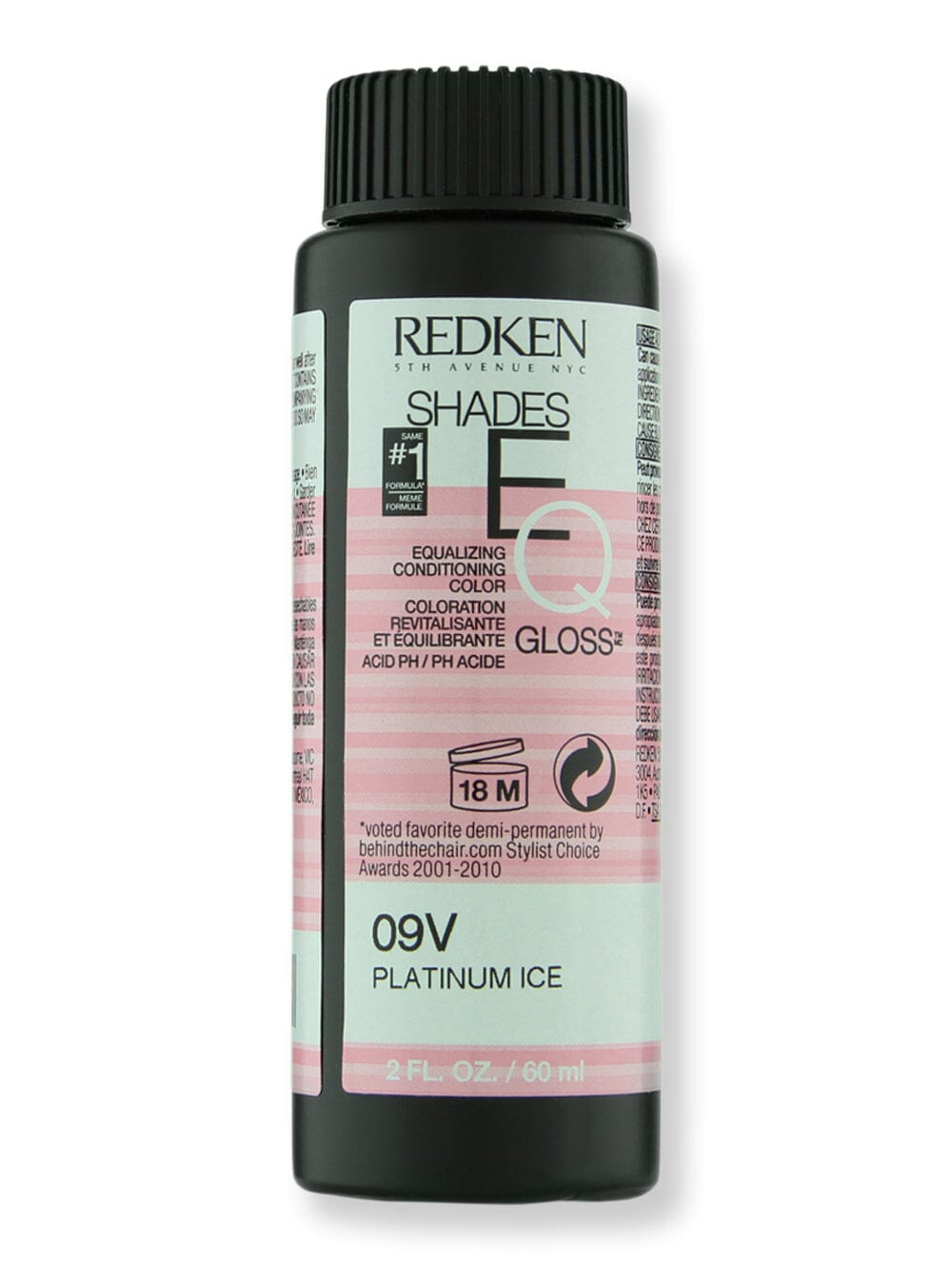 Redken Redken Shades EQ Gloss Hair Color 2 oz / 60 ml 09V Platinum Ice 