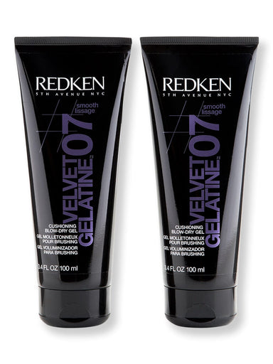 Redken Redken Velvet Gelatine 07 Cushioning Blow Dry Styling Gel 2 ct 3.4 oz Hair Gels 