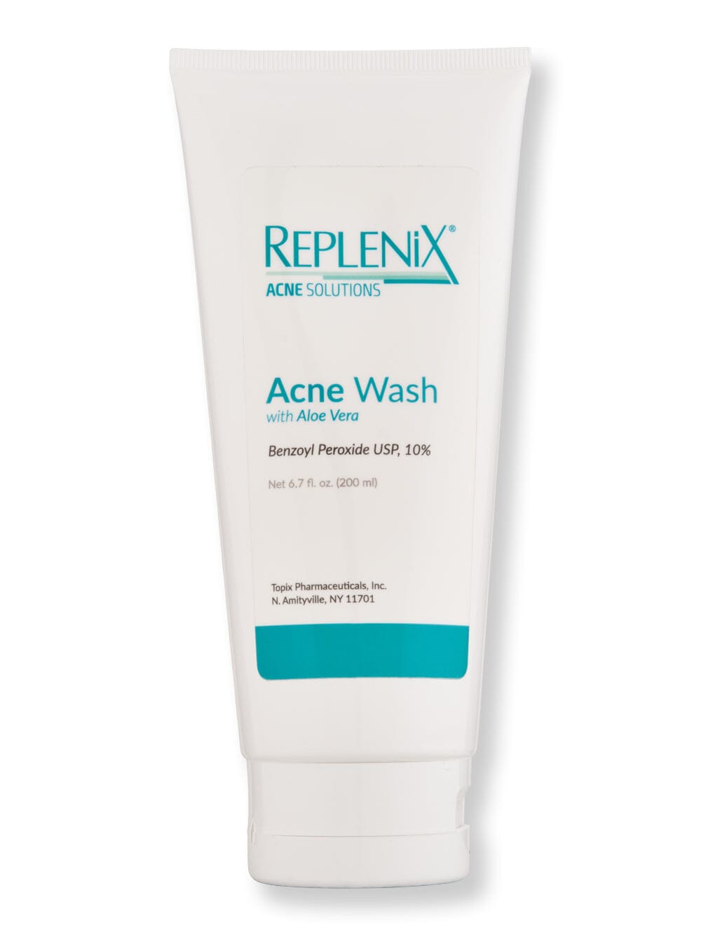 Replenix Replenix BP 10% Acne Wash + Aloe Vera Face Cleansers 6.7 oz / 200 ml 
