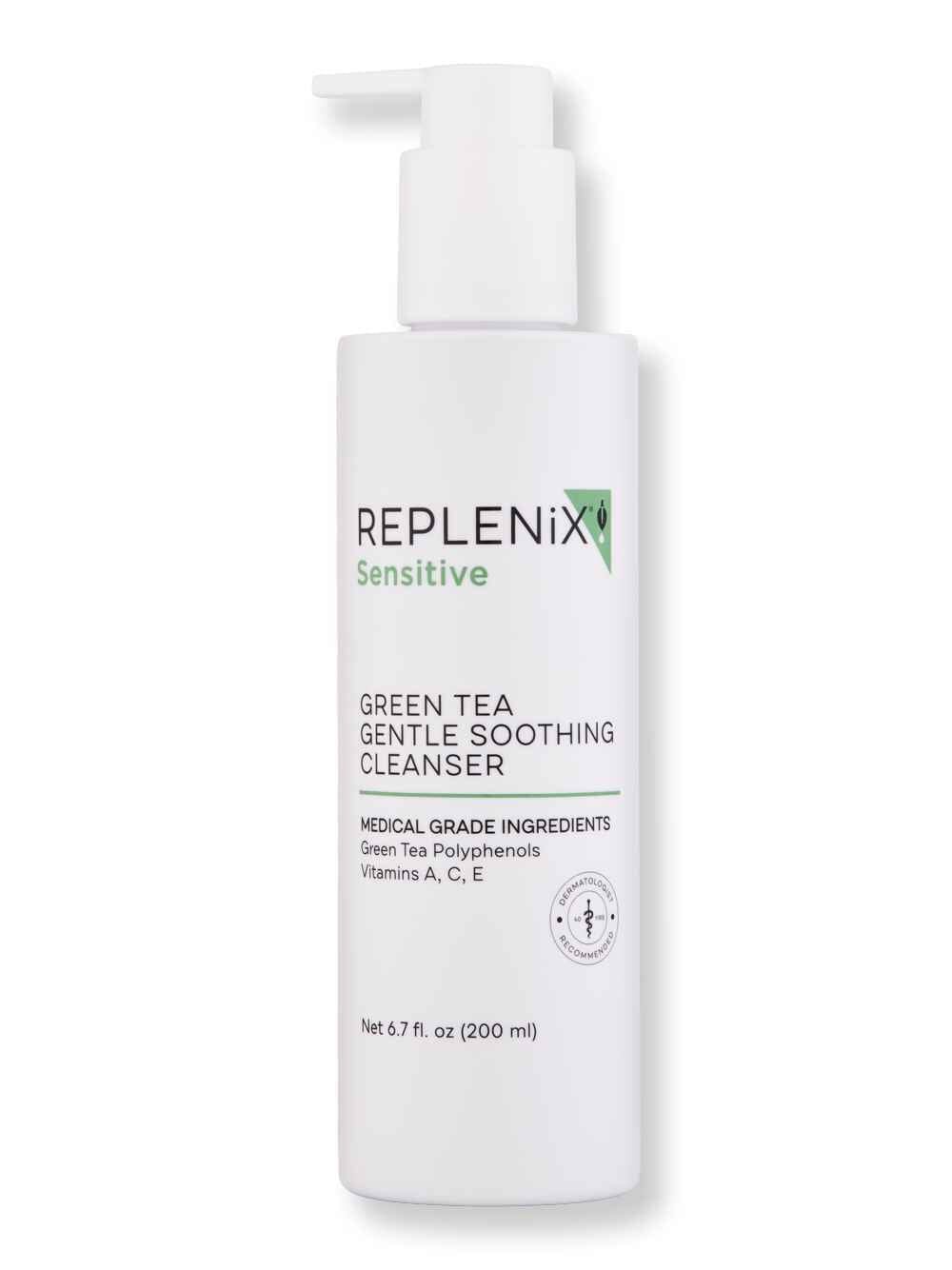 Replenix Replenix Green Tea Gentle Soothing Cleanser 6.7 oz 200 ml Face Cleansers 