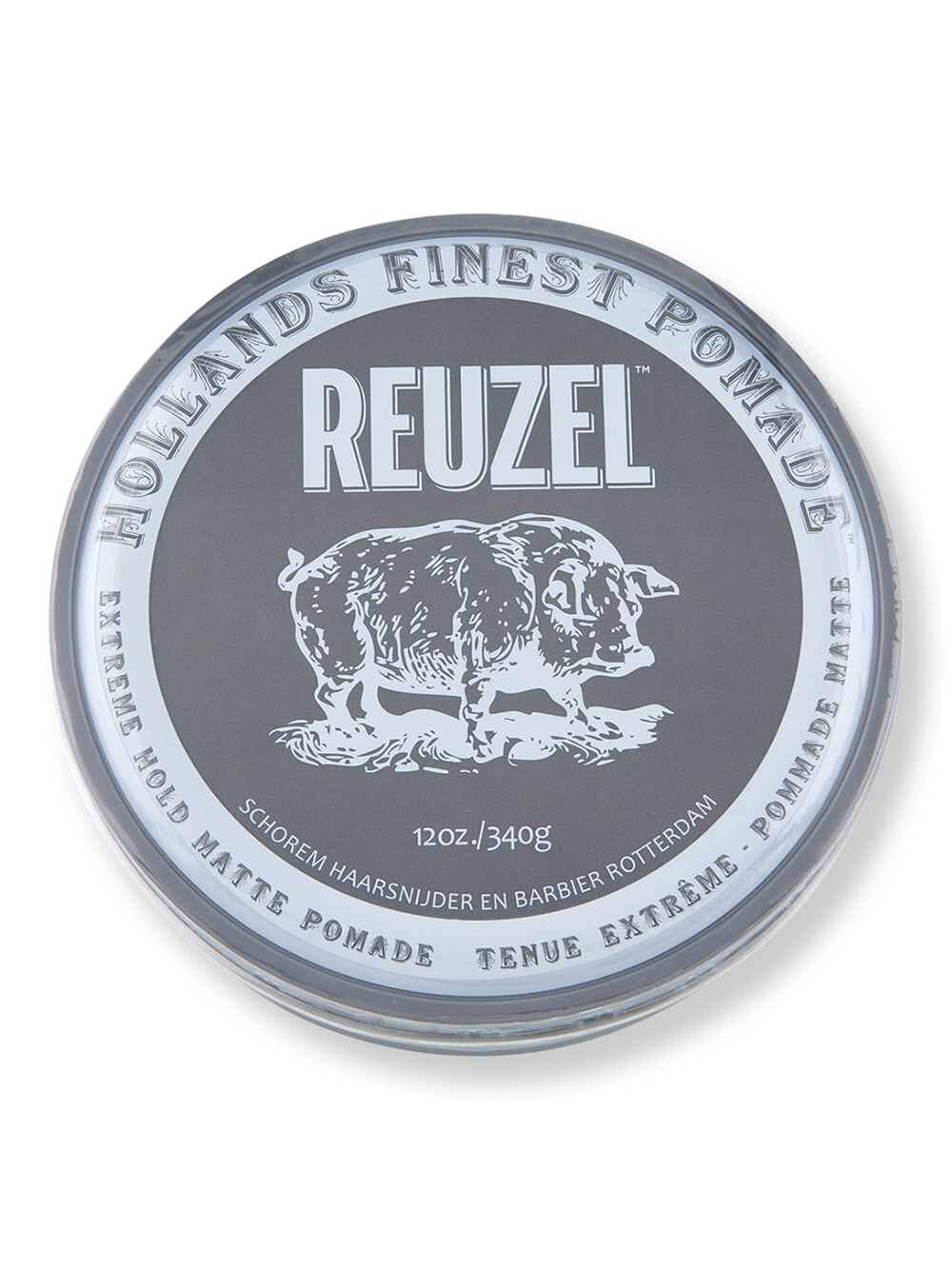 Reuzel Reuzel Extreme Hold Matte Pomade 12 oz Putties & Clays 