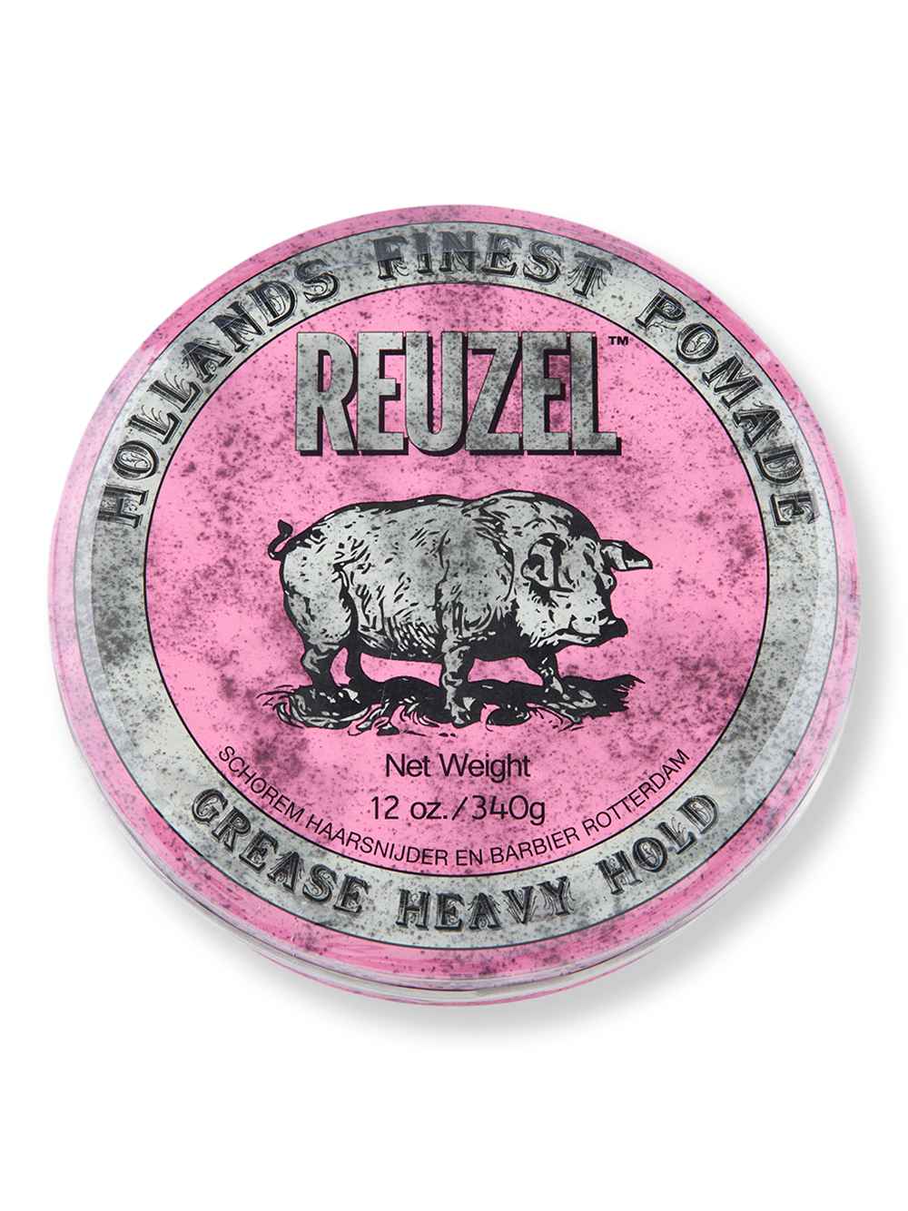 Reuzel Reuzel Pink Pomade Heavy Grease 12 oz Putties & Clays 