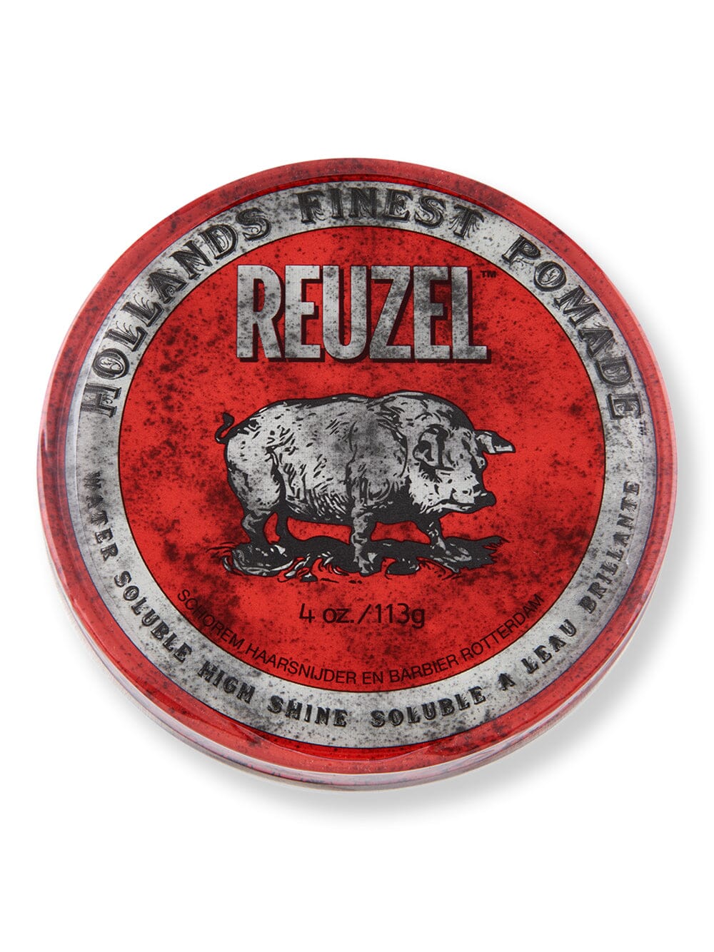 Reuzel Reuzel Red Pomade Water Soluble Putties & Clays 4 oz 