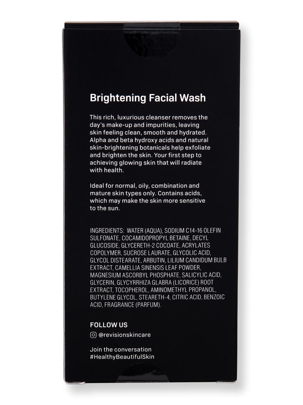 Revision Revision Brightening Facial Wash 6.7 fl oz 198 ml Face Cleansers 