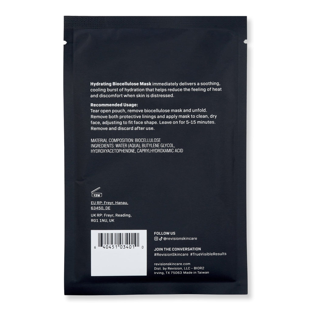 Revision Revision Hydrating Biocellulose Mask Face Masks 