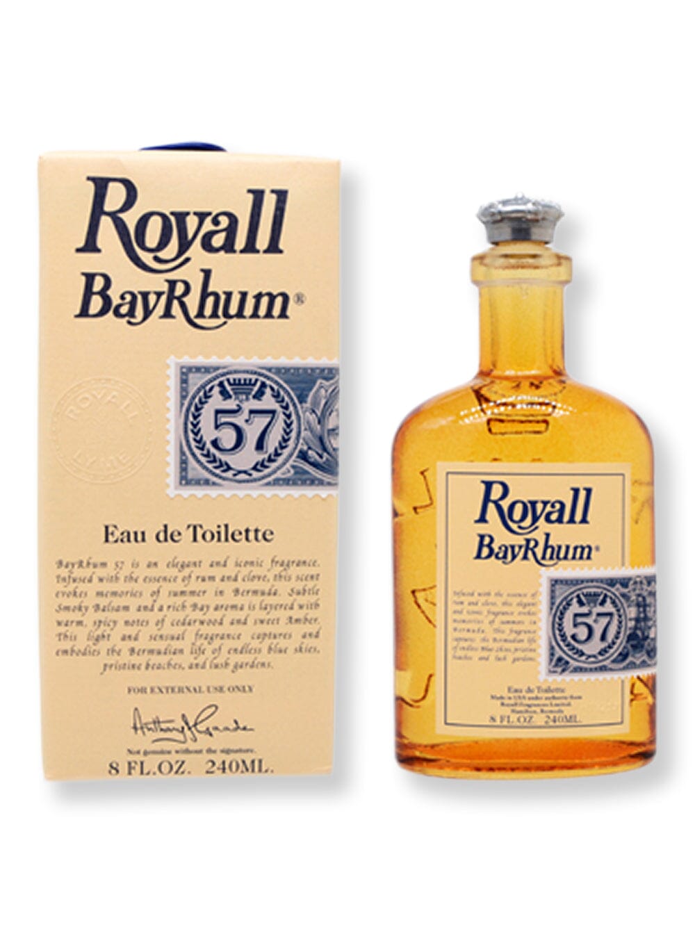 Royall Fragrances Royall Bay Rhum 57 EDT Splash 8 oz240 ml