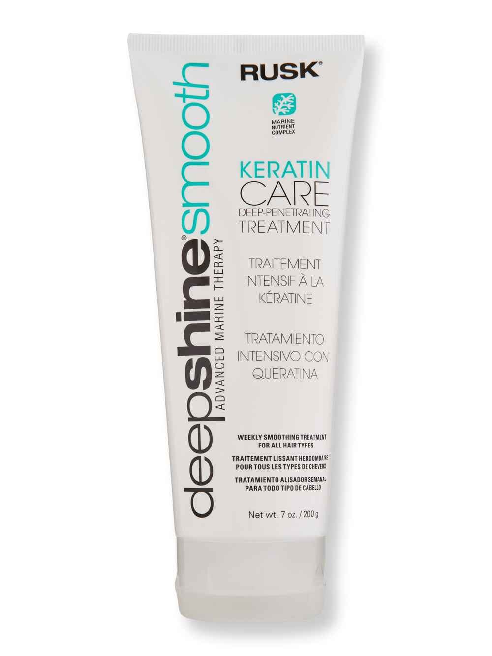 Rusk Rusk Deepshine Smooth Keratin Care Deep Penetrating Treatment 7 oz Hair & Scalp Repair 