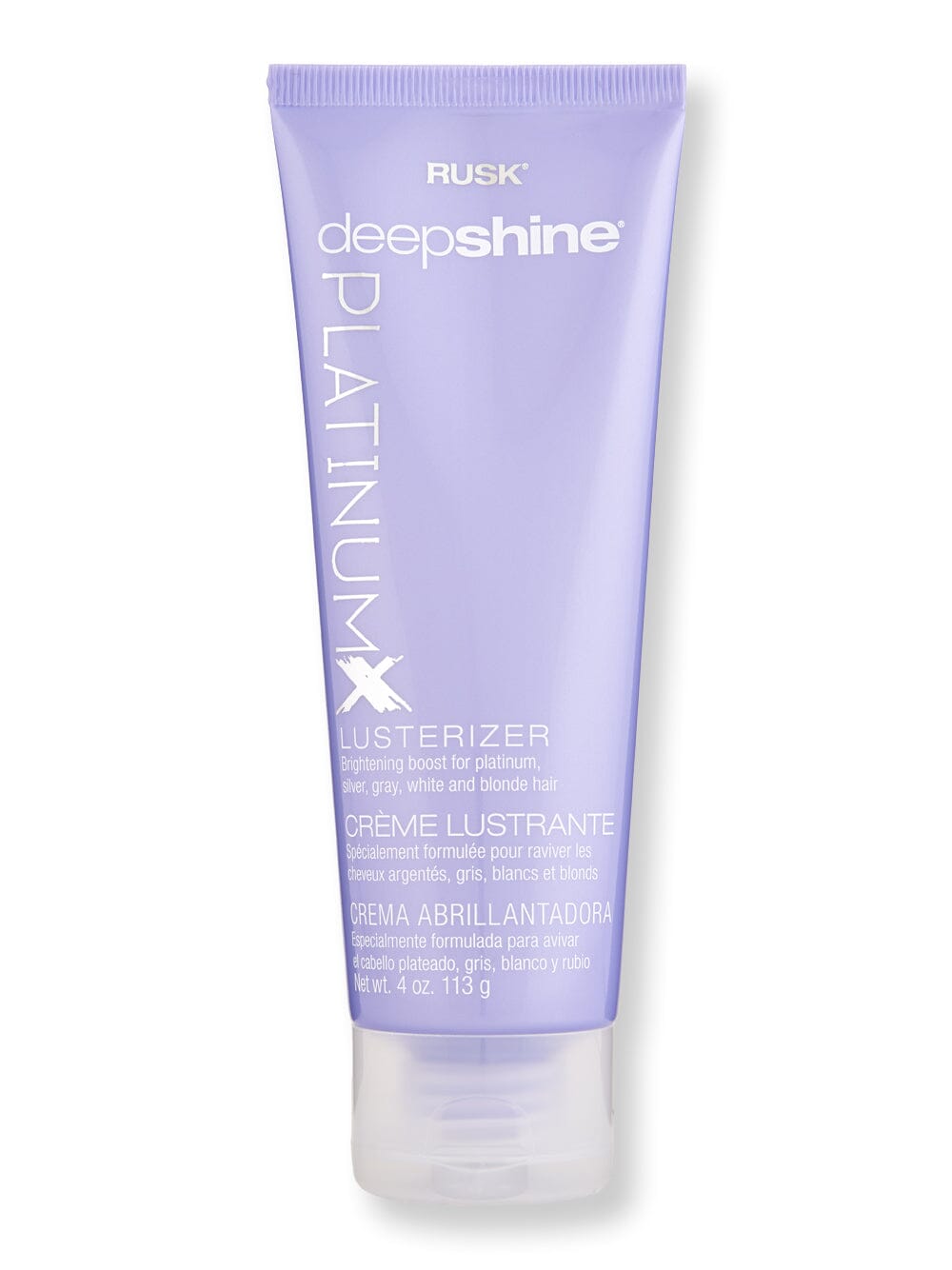 Rusk Rusk Platinumx Lusterizer Styling Treatments 4 oz 