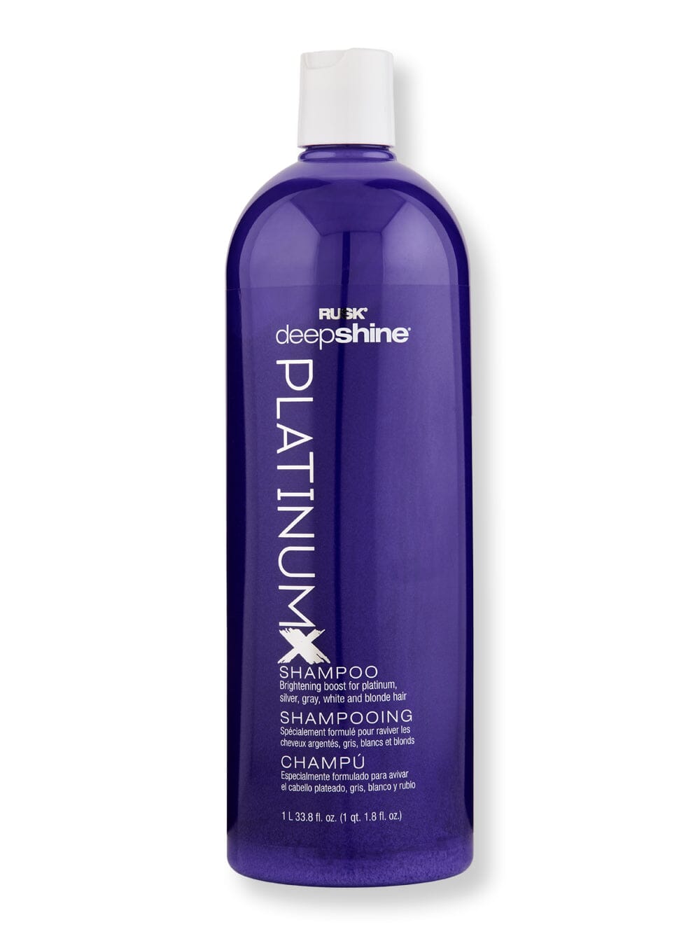 Rusk Rusk Platinumx Shampoo Shampoos 33.8 oz 