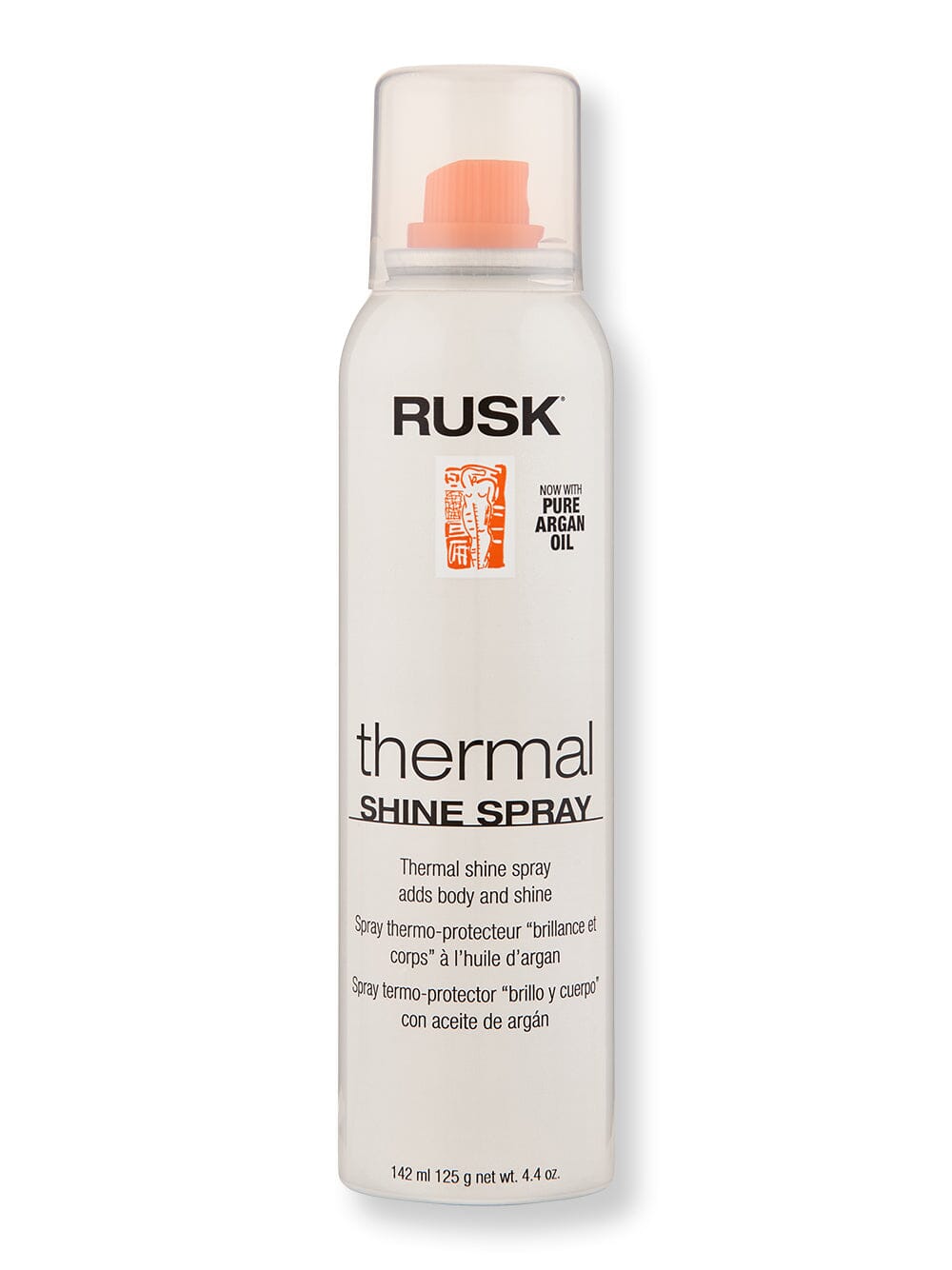 Rusk Rusk Thermal Shine Spray with Argan Oil Styling Treatments 4.4 oz 