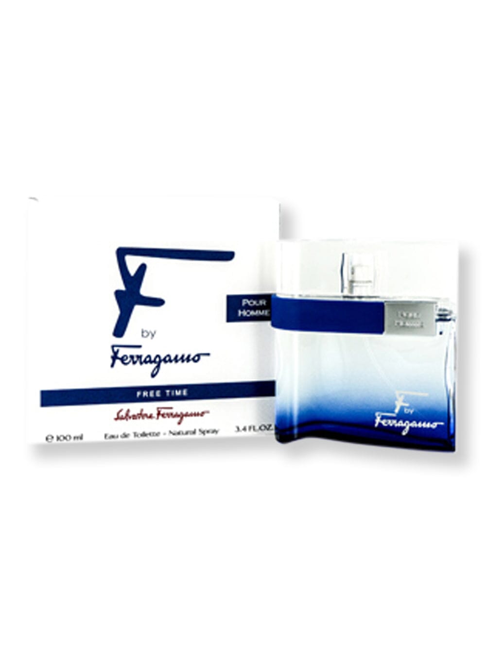 Salvatore Ferragamo Salvatore Ferragamo F By Ferragamo Free Time EDT Spray 3.3 oz Perfume 