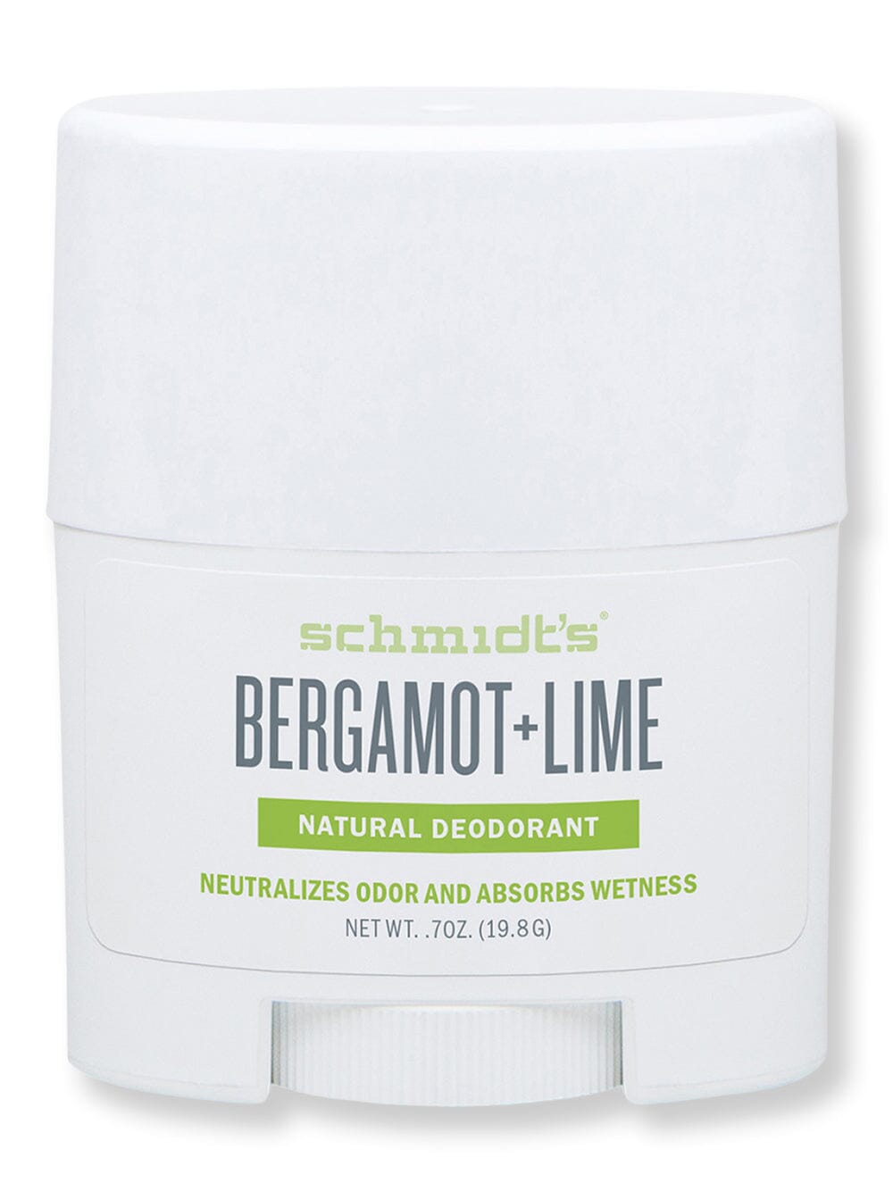 Schmidt's Deodorant Schmidt's Deodorant Bergamot + Lime Deodorant Stick Antiperspirants & Deodorants .7 oz 