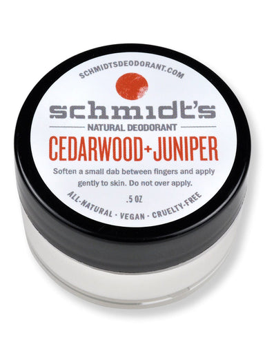 Schmidt's Deodorant Schmidt's Deodorant Cedarwood + Juniper Deodorant Jar Antiperspirants & Deodorants 0.5 oz 