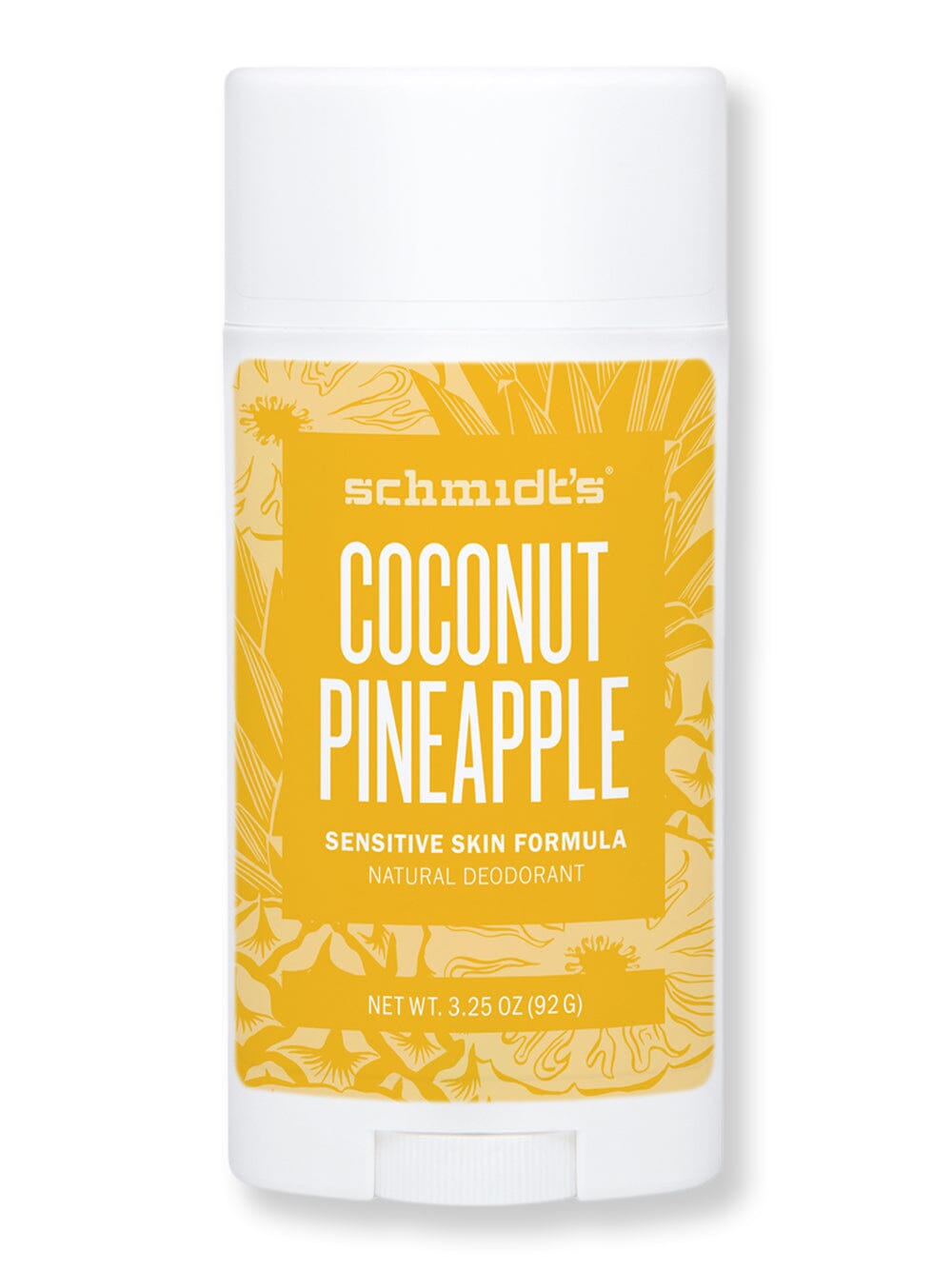 Schmidt's Deodorant Schmidt's Deodorant Coconut Pineapple Deodorant Stick Antiperspirants & Deodorants 92 g 