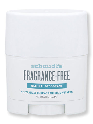 Schmidt's Deodorant Schmidt's Deodorant Fragrance-Free Deodorant Stick Antiperspirants & Deodorants .7 oz 