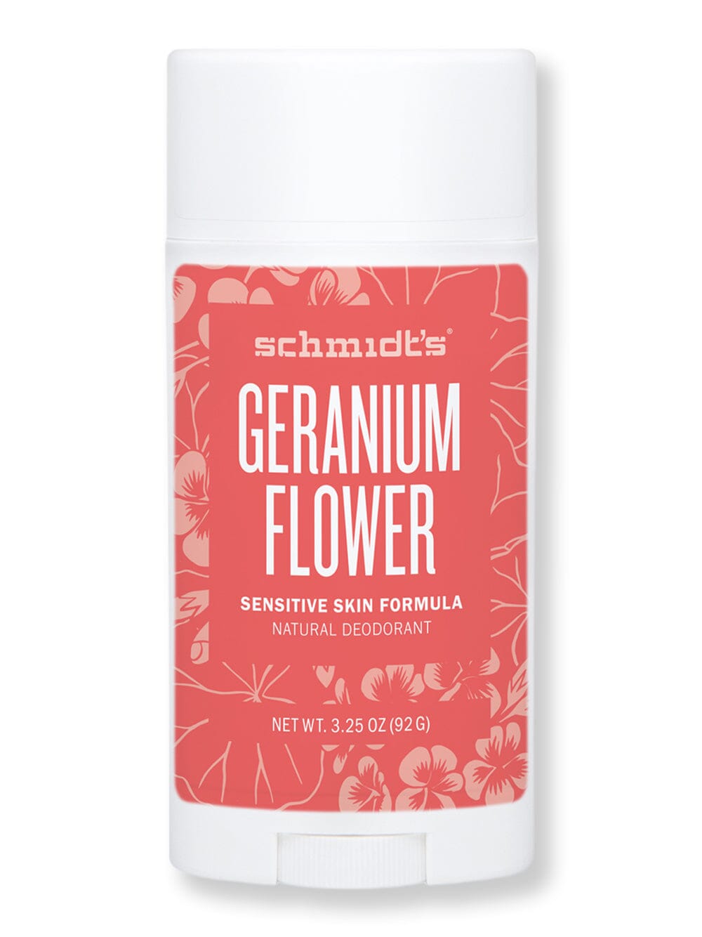 Schmidt's Deodorant Schmidt's Deodorant Geranium Sensitive Skin Deodorant Stick Antiperspirants & Deodorants 92 g 