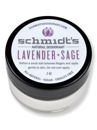 Schmidt's Deodorant Schmidt's Deodorant Lavender + Sage Deodorant Jar Antiperspirants & Deodorants 0.5 oz 