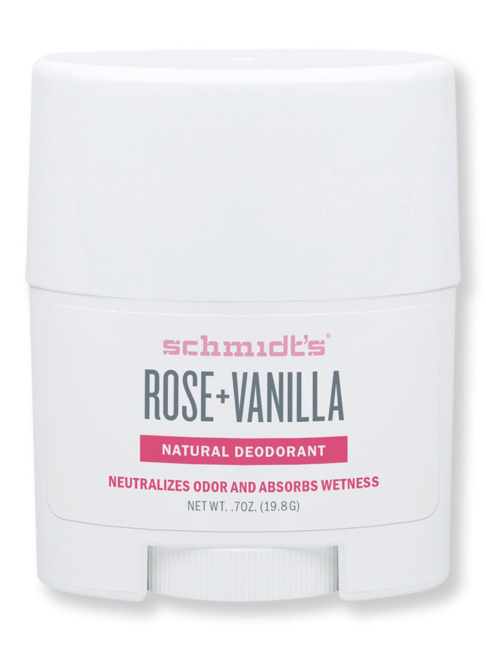 Schmidt's Deodorant Schmidt's Deodorant Rose + Vanilla Deodorant Stick Antiperspirants & Deodorants .7 oz 
