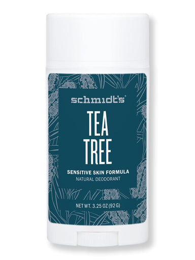 Schmidt's Deodorant Schmidt's Deodorant Tea Tree Deodorant Stick Antiperspirants & Deodorants 3.25 oz 