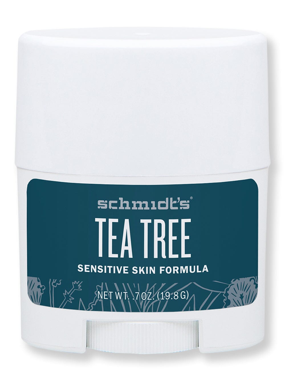Schmidt's Deodorant Schmidt's Deodorant Tea Tree Sensitive Skin Deodorant Stick Antiperspirants & Deodorants .7 oz 