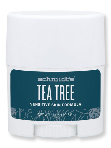 Schmidt's Deodorant Schmidt's Deodorant Tea Tree Sensitive Skin Deodorant Stick Antiperspirants & Deodorants .7 oz 