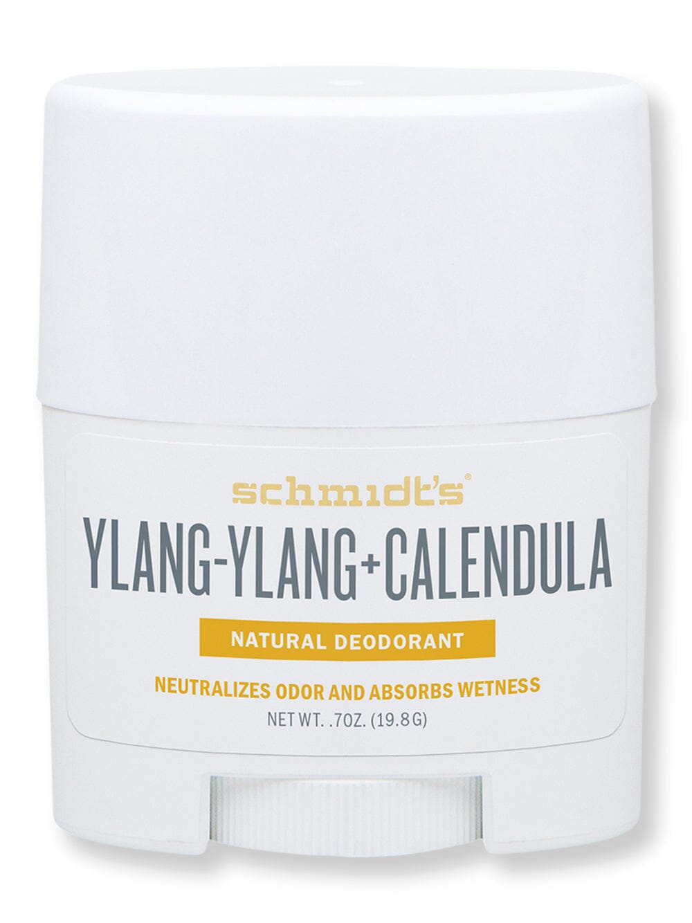 Schmidt's Deodorant Schmidt's Deodorant Ylang-Ylang + Calendula Deodorant Stick Antiperspirants & Deodorants .7 oz 