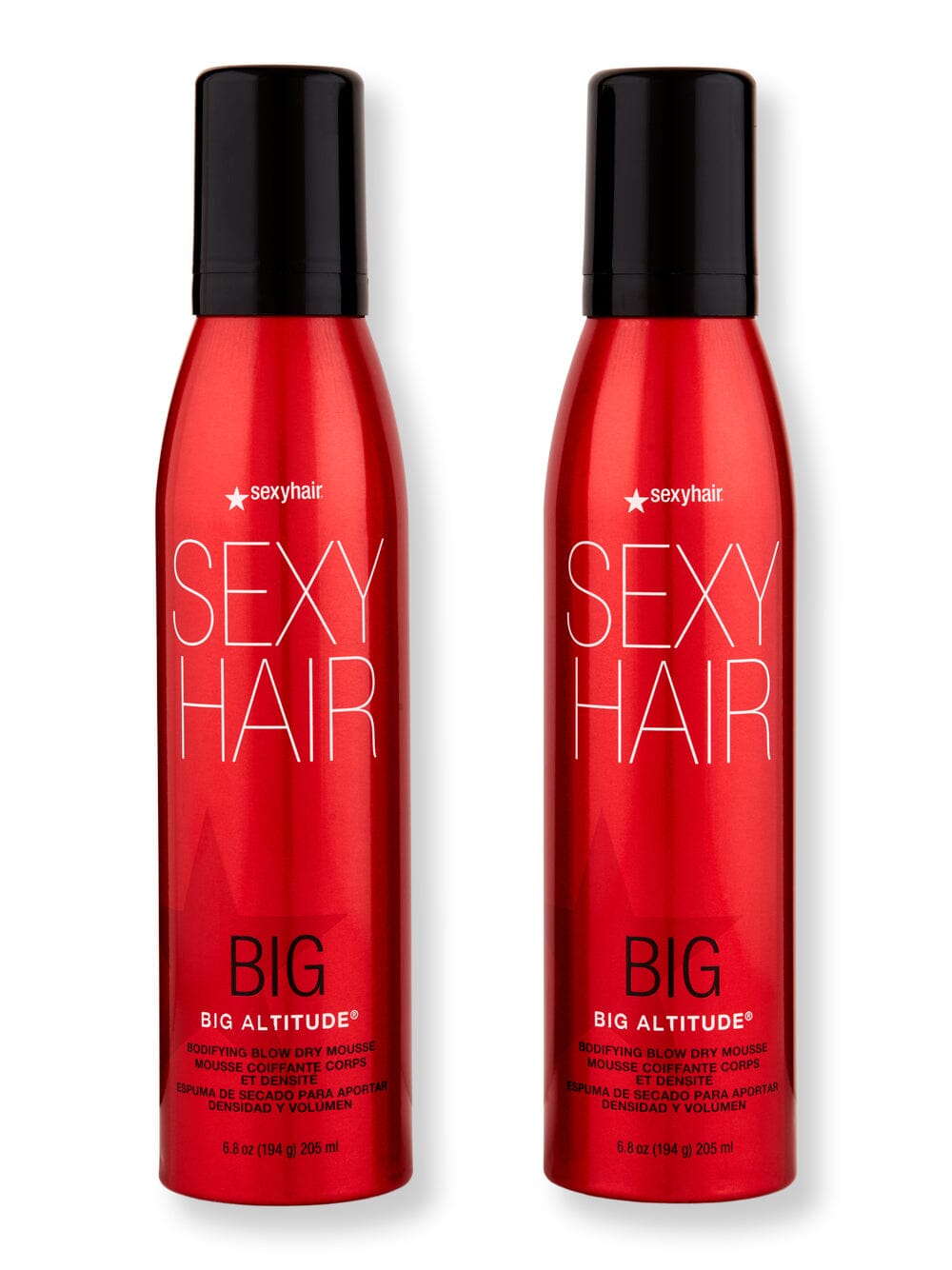 Sexy Hair Sexy Hair Big Sexy Hair Big Altitude Bodifying Blow Dry Mousse 2 ct 6.8 oz Mousses & Foams 